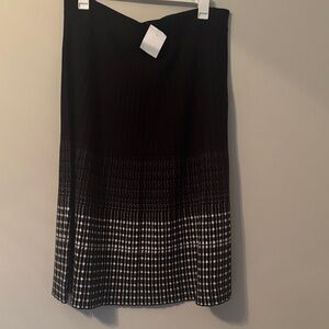 Elegant Black and White Women's Skirt
